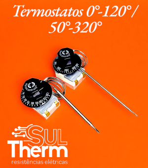 Termostatos 0° a 120° - 50° a 320°